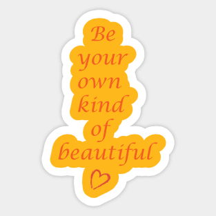 your type Sticker